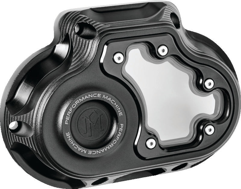 Performance Machine 0177-2081M-SMB - PFM0177-2081M-SMB - Performance Machine Vision Clutch Cover W/Bezel - Black Ops - Shipped in Europe - Tuningsupply.com