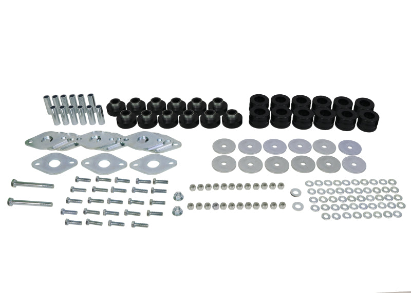 Whiteline W93568 - WHLW93568 - Whiteline 2007-2014 Jeep Wrangler Body Mount Bushing Set - Shipped in Europe - Tuningsupply.com