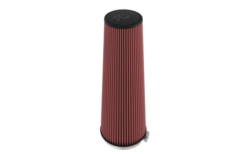K&N Engineering RU-5295 - KNNRU-5295 - K&N Universal Clamp-On Air Filter 7-1/2in 6 DEG FLG 5in OD 20 1/8in H - Shipped in Europe - Tuningsupply.com