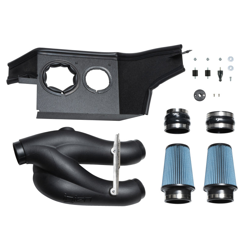 Injen PF9032RB - INJPF9032RB - Injen 15-25 Ford F150 / 18-24 Ford Expedition Midnight Black Power-Flow Air Intake System - Shipped in Europe - Tuningsupply.com