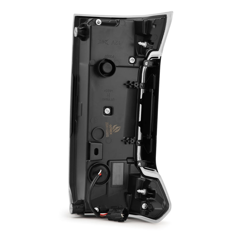 AlphaRex 679030 - ARX679030 - AlphaRex 24-25 Toyota Tacoma NOVA-Series LED Prismatic Tail Lights - Alpha-Black - Shipped in Europe - Tuningsupply.com