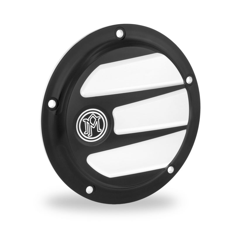 Performance Machine 0177-2026-BMP - PFM0177-2026-BMP - Performance Machine Scallop Derby Cover - Contrast Cut Platinum - Shipped in Europe - Tuningsupply.com