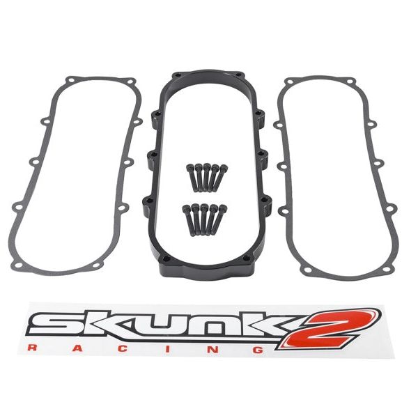 Skunk2 Racing 907-05-9101 - SKK907-05-9101 - Skunk2 Ultra Series Honda/Acura Black Street Intake Manifold .5 Liter Spacer - Shipped in Europe - Tuningsupply.com