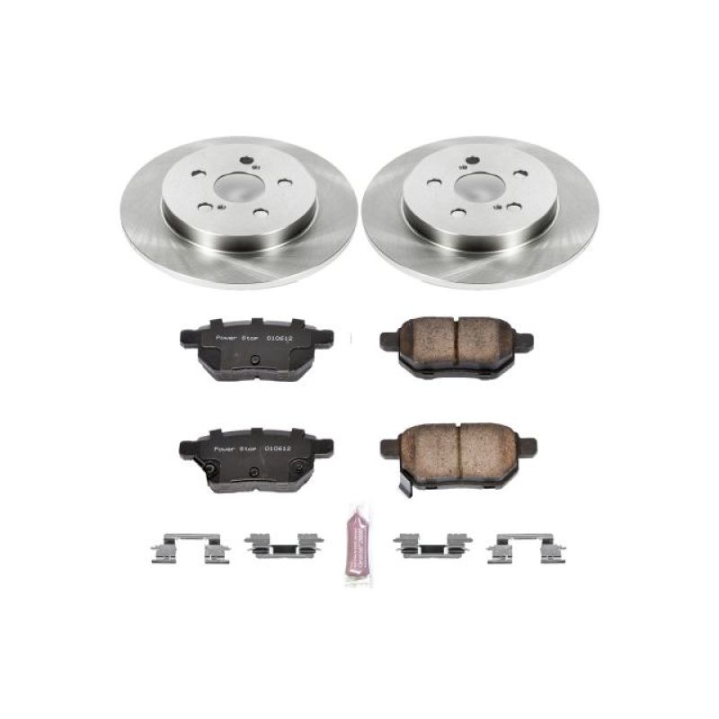 PowerStop KOE4736 - PSBKOE4736 - Power Stop 09-10 Pontiac Vibe Rear Autospecialty Brake Kit - Shipped in Europe - Tuningsupply.com