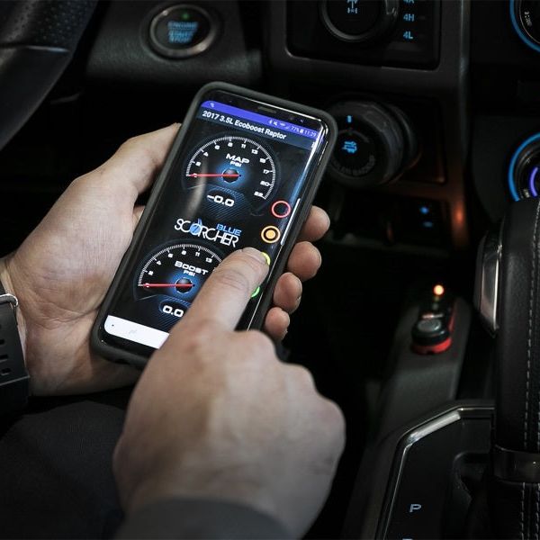 aFe 77-86101 - AFE77-86101 - aFe Scorcher Blue Bluetooth Power Module 16-18 Nissan Titan XD V8-5.0L (td) - Shipped in Europe - Tuningsupply.com