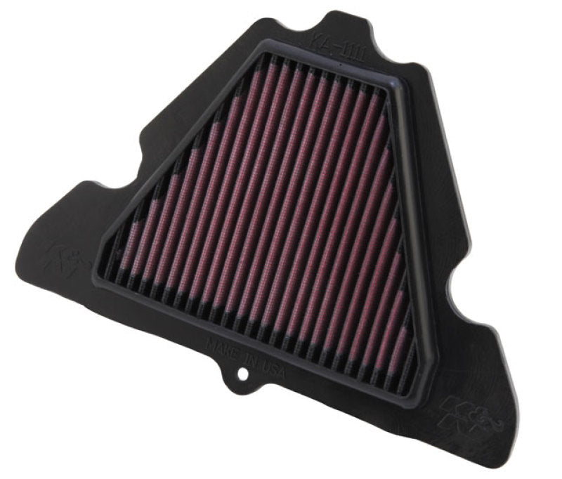 K&N Engineering KA-1111 - KNNKA-1111 - K&N 11-13 Kawasaki Z1000 1000/ ZX1000 Ninja / 11-12 Z1000 SX / 12 Versys 1000 Replacement Air Filter - Shipped in Europe - Tuningsupply.com