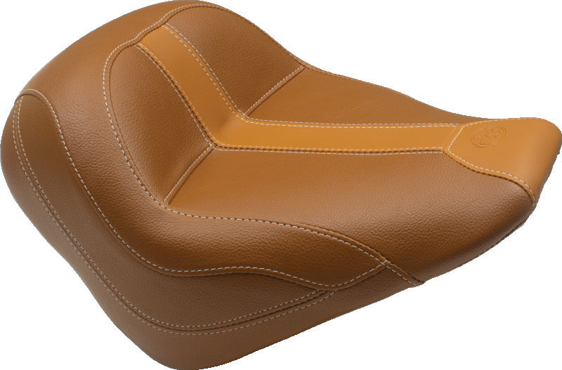 Mustang Motorcycle - MMP75376MV - Mustang 15-21 Indian Scout Standard Touring Solo Seat - Brown - Shipped in Europe - Tuningsupply.com