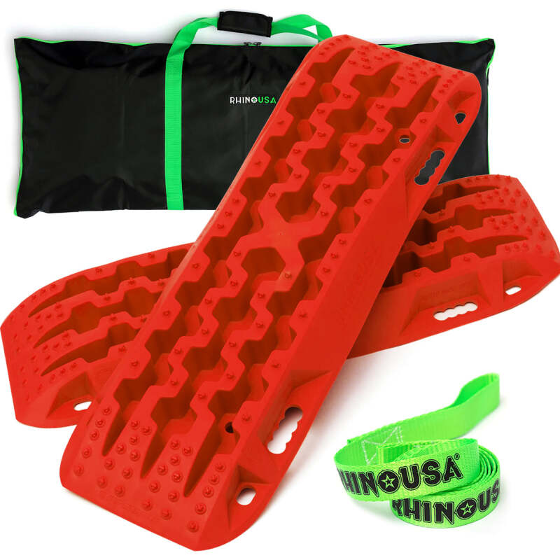 Rhino USA RG-TB42X13-RED - RSARG-TB42X13-RED - Rhino USA Recovery Traction Boards - Red (Pair) - Shipped in Europe - Tuningsupply.com