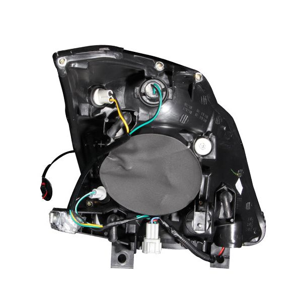 ANZO 121108 - ANZ121108 - ANZO 2003-2005 Nissan 350Z Projector Headlights Black - Shipped in Europe - Tuningsupply.com