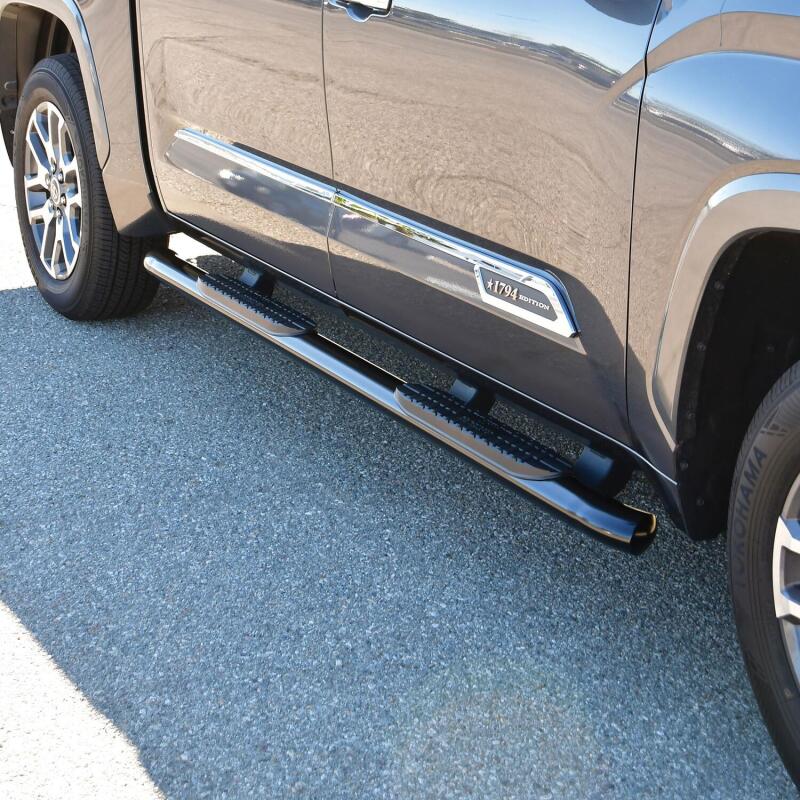 Westin 21-24235 - WES21-24235 - Westin 2022 Toyota Tundra CrewMax PRO TRAXX 4 Oval Nerf Step Bars - Black - Shipped in Europe - Tuningsupply.com