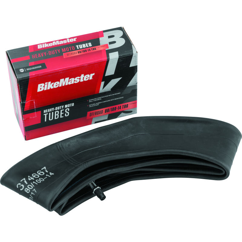 BikeMaster 374667 - BKM374667 - BikeMaster 80/100-14 TR6 Tube Heavy Duty - Shipped in Europe - Tuningsupply.com