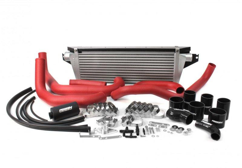Perrin Performance PSP-ITR-430-1SL - PERPSP-ITR-430-1SL - PERRIN 08-14 Subaru WRX/STI Front Mount Intercooler Core + Mounting Beam - Silver Core - Shipped in Europe - Tuningsupply.com