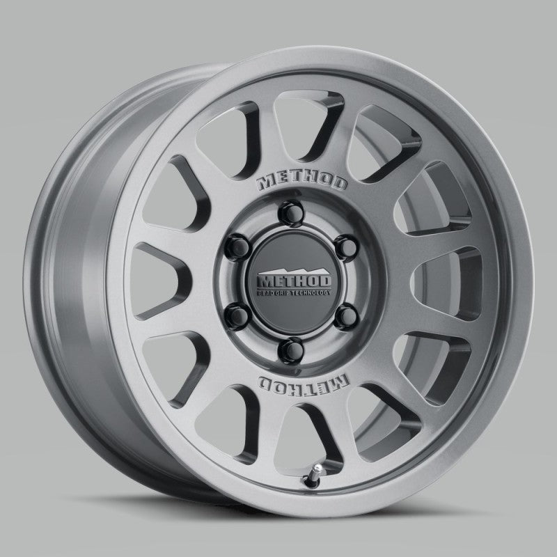 Method Wheels MR70378516800 - MRWMR70378516800 - Method MR703 17x8.5 0mm Offset 6x135 87mm CB Gloss Titanium Wheel - Shipped in Europe - Tuningsupply.com