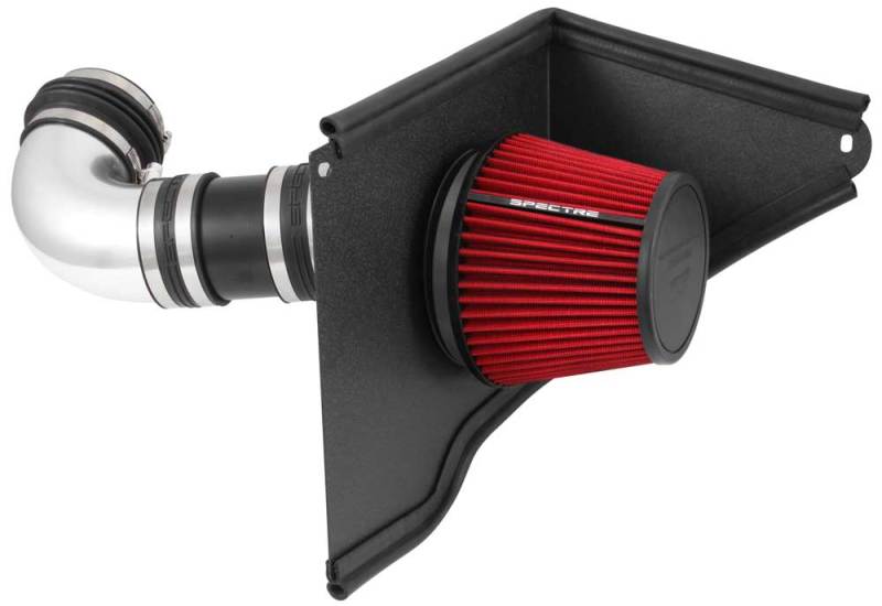Spectre 9017 - SPE9017 - Spectre 08-09 Pontiac G8 V8-6.0/6.2L F/I Air Intake Kit - Polished w/Red Filter - Shipped in Europe - Tuningsupply.com
