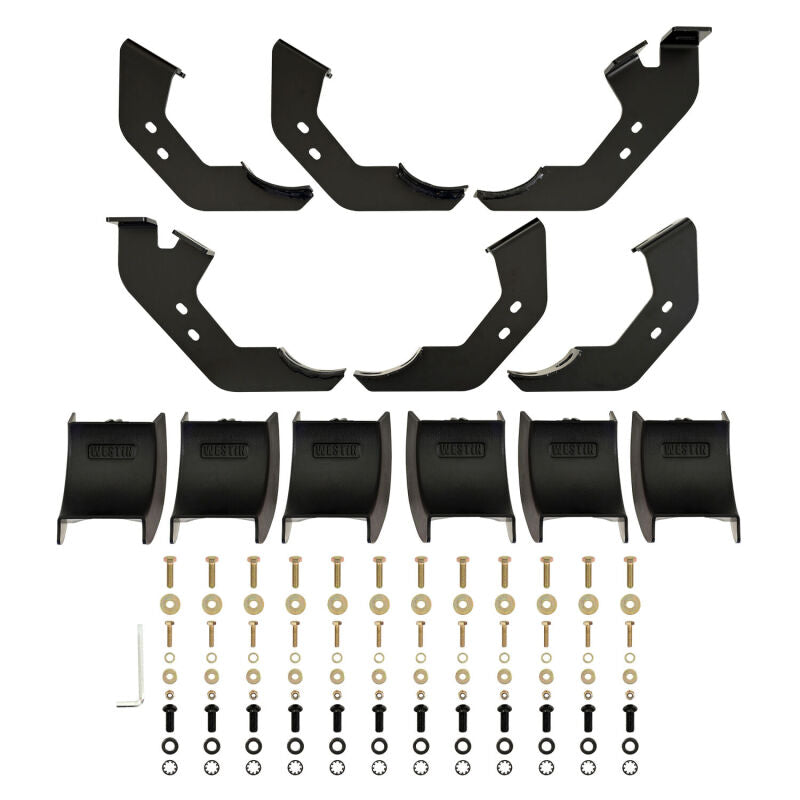 Westin 21-23785 - WES21-23785 - Westin 25-26 Toyota 4Runner PRO TRAXX 4 Oval Nerf Step Bars - Semi-Gloss Black - Shipped in Europe - Tuningsupply.com