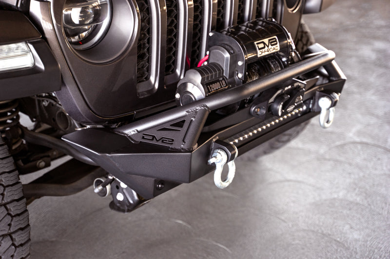 DV8 Offroad FBJL-11 - DVEFBJL-11 - DV8 Offroad 07-23 Jeep Wrangler JK/JL & Gladiator JT FS-1 Series Stubby Front Bumper - Shipped in Europe - Tuningsupply.com