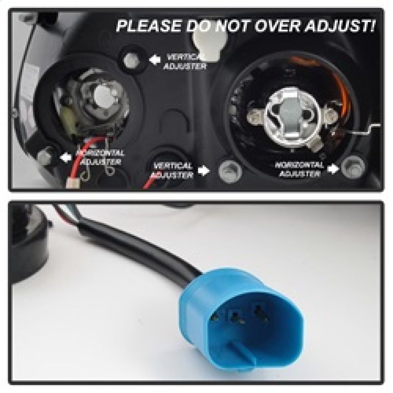 SPYDER 5010148 - SPY5010148 - Spyder Ford Explorer 95-01 1PC Projector Headlights LED Halo Chrm PRO-YD-FEXP95-HL-1PC-C - Shipped in Europe - Tuningsupply.com