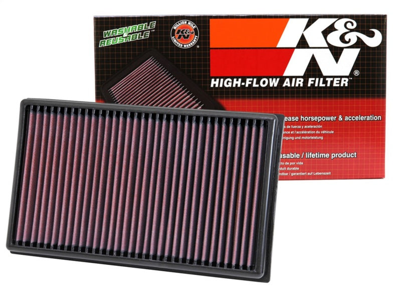 K&N Engineering 33-3005 - KNN33-3005 - K&N Replacement Air Filter 12-13 VW Golf VII 1.6L/2.0L DSL / 13 Audi A3 1.6L/2.0L DSL/13 A3 1.8L F/I - Shipped in Europe - Tuningsupply.com