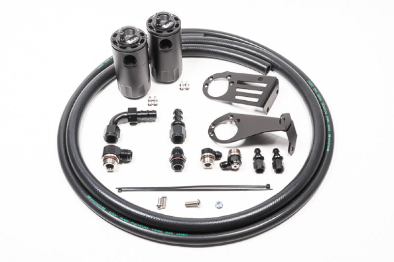 Radium Engineering 20-0637-FL - RAD20-0637-FL - Radium Engineering Nissan S15 Silvia/200SX Dual Catch Can Kit Fluid Lock - Shipped in Europe - Tuningsupply.com