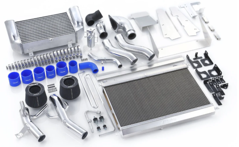 GReddy 12040704 - GRE12040704 - GReddy 92-02 Mazda RX-7 FD3S Ver. 2 T-19 V-Mount Full Intercooler Kit - Shipped in Europe - Tuningsupply.com