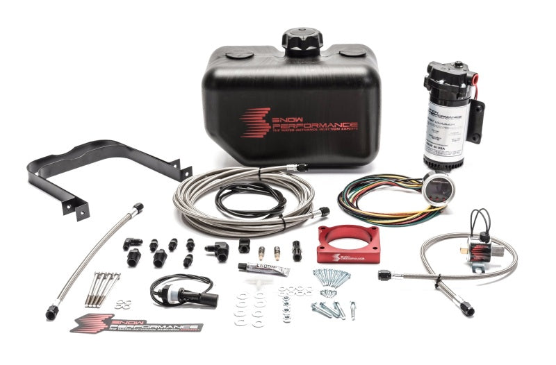 Snow Performance SNO-2133-BRD - SNOSNO-2133-BRD - Snow Performance 11-17 F-150 Stg 2 Boost Cooler Water Injection Kit w/SS Brd Line & 4AN Fittings - Shipped in Europe - Tuningsupply.com
