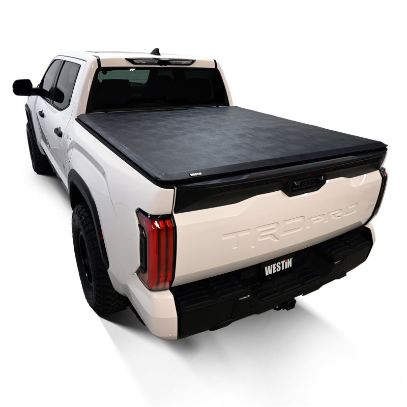 Westin 19-10285 - WES19-10285 - Westin 22-24 Toyota Tundra 5.5ft. Bed Soft Roll Tonneau Cover - Black - Shipped in Europe - Tuningsupply.com