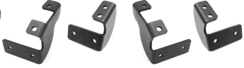 Go Rhino D64445TK - GORD64445TK - Go Rhino 24-25 Lexus GX550 / 24-25 Toyota Land Cruiser Dominator D6 Running Board Bracket Kit - Shipped in Europe - Tuningsupply.com