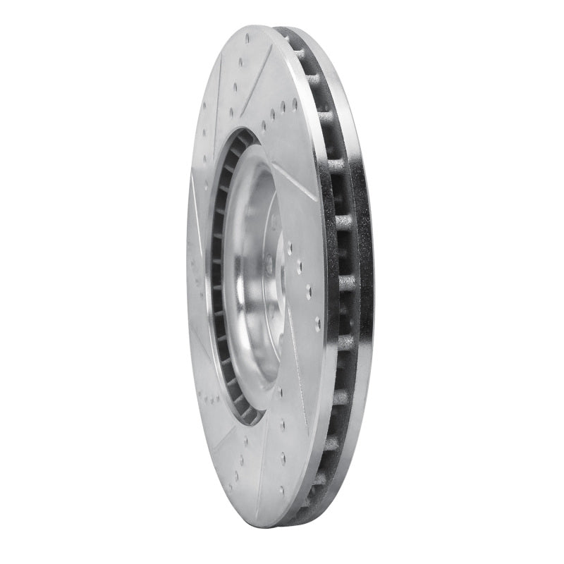 R1 Concepts 631-16012R - RNC631-16012R - R1 2017-2025 Alfa Romeo Giulia Front Right Drilled & Slotted Silver Brake Rotor - Shipped in Europe - Tuningsupply.com
