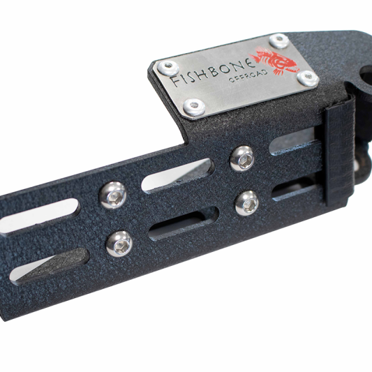 Fishbone Offroad FB21268 - FBOFB21268 - Fishbone Offroad 2007+ Jeep Wrangler/Gladiator Steel - Black Foot Peg Set - Shipped in Europe - Tuningsupply.com