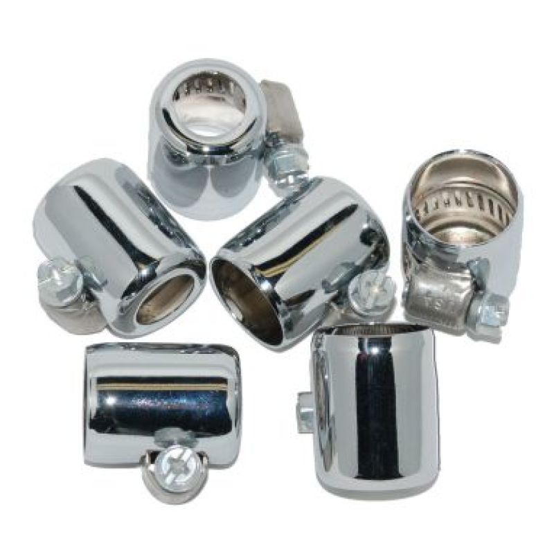 NAMZ NHC-CH206 - NAMNHC-CH206 - NAMZ Hose Clamps 3/8in. ID Chrome (6 Pack) - Shipped in Europe - Tuningsupply.com