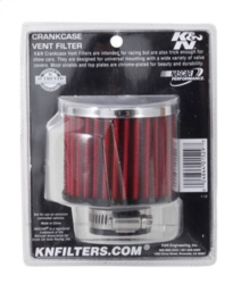 K&N Engineering 62-1390 - KNN62-1390 - K&N 1.25in Flange ID x 3in OD x 2.5in H Rubber Base Crankcase Vent Filter - Shipped in Europe - Tuningsupply.com