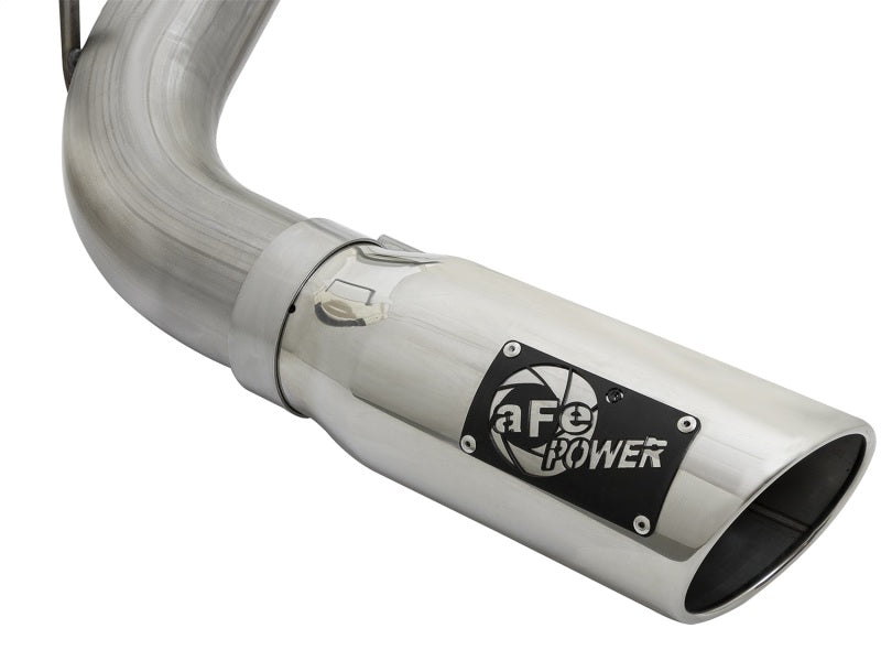 aFe 49-46125-P - AFE49-46125-P - aFe MACH Force-Xp 2-1/2in Cat-Back Exhaust System w/ Polished Tip 16-17 Nissan Titan XD V8 5.6L - Shipped in Europe - Tuningsupply.com