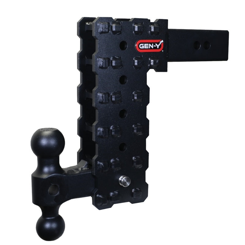 GEN-Y Hitch GH-2415X - GENGH-2415X - Gen-Y Phantom-X 2.5in Solid Shank 10in Drop 1.6K TW 16K Hitch w/GH-051 Dual-Ball - Shipped in Europe - Tuningsupply.com