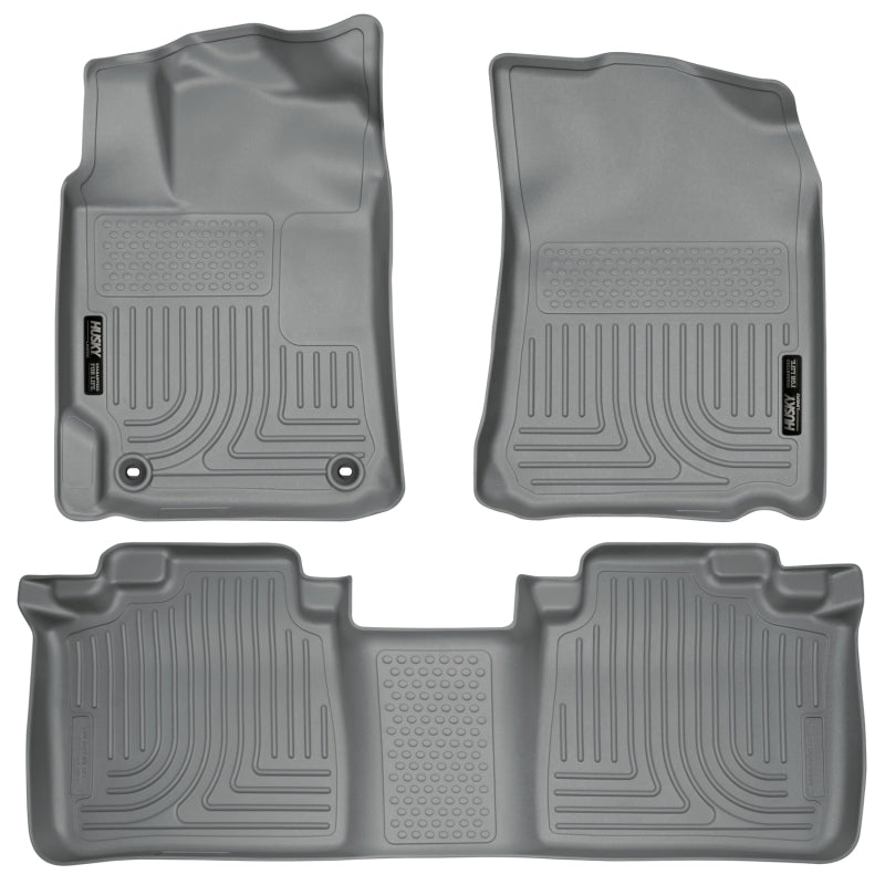 Husky Liners 98902 - HSL98902 - Husky Liners 2012 Toyota Camry WeatherBeater Combo Gray Floor Liners - Shipped in Europe - Tuningsupply.com