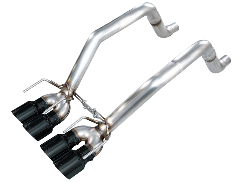 AWE Tuning 3020-43662 - AWE3020-43662 - AWE Tuning 09-13 Chevrolet Corvette 6.2L Track Edition Axle-Back Exhaust w/ Diamond Black Tips - Shipped in Europe - Tuningsupply.com