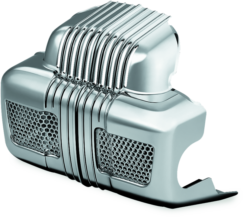 Kuryakyn 7677 - KUR7677 - Kuryakyn Coolant Pump Cover 14-16 Touring Models Chrome - Shipped in Europe - Tuningsupply.com