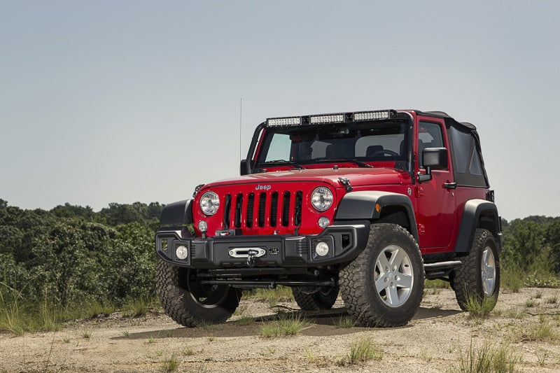 Rugged Ridge - RUG11544.01 - Rugged Ridge Spartacus Front Bumper Black 07-18 Jeep Wrangler - Shipped in Europe - Tuningsupply.com