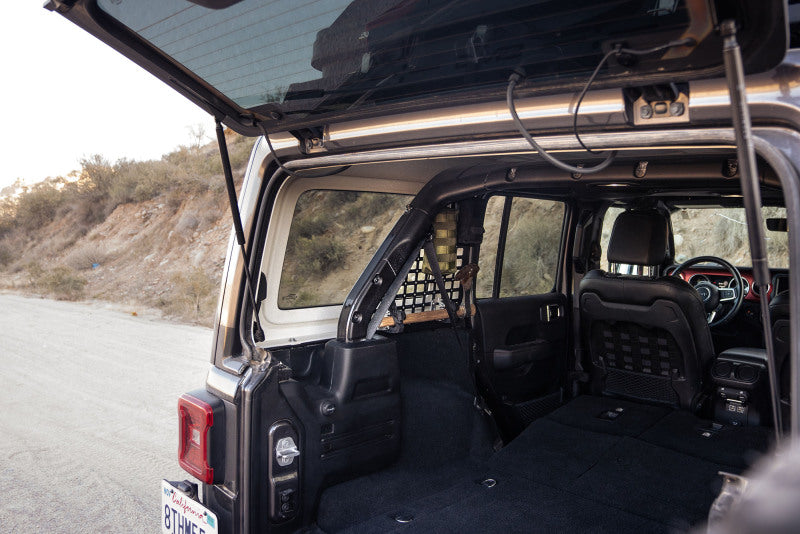 DV8 Offroad MPJL-01 - DVEMPJL-01 - DV8 Offroad 2018+ Jeep Wrangler Rear Window Molle Panels - Shipped in Europe - Tuningsupply.com