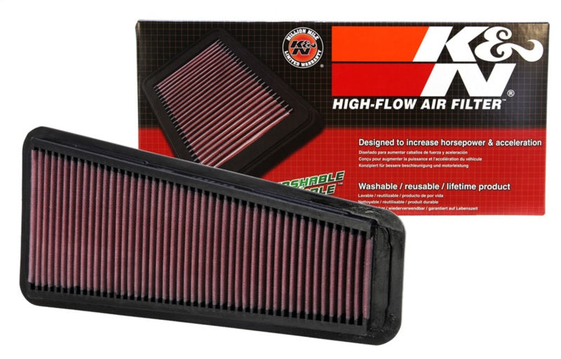 K&N Engineering 33-2281 - KNN33-2281 - K&N 05-10 Toyota Tacoma/Tundra / 02-09 4Runner / 07-09 FJ Cruiser Drop In Air Filter - Shipped in Europe - Tuningsupply.com