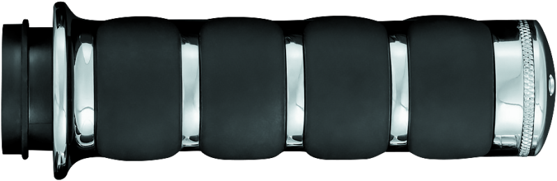 Kuryakyn 6227 - KUR6227 - Kuryakyn ISO Grips Without Throttle Boss Throttle-By-Wire Chrome - Shipped in Europe - Tuningsupply.com