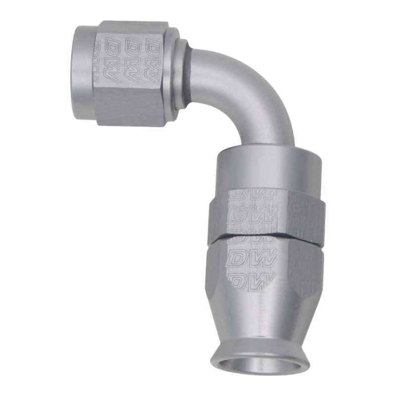 DeatschWerks 6-02-0852 - DWK6-02-0852 - DeatschWerks 6AN Female Swivel 90-Degree Hose End PTFE (Incl. 1 Olive Insert) - Shipped in Europe - Tuningsupply.com
