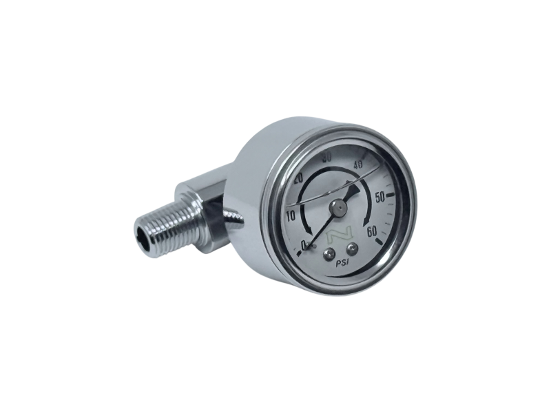 NAMZ NOPGK-CB - NAMNOPGK-CB - NAMZ HD Twin Cam/M8 NOS Chrome Oil Pressure Gauge Kt Blk Face/Liquid Filled/Billet Alum Cup/Chrome - Shipped in Europe - Tuningsupply.com