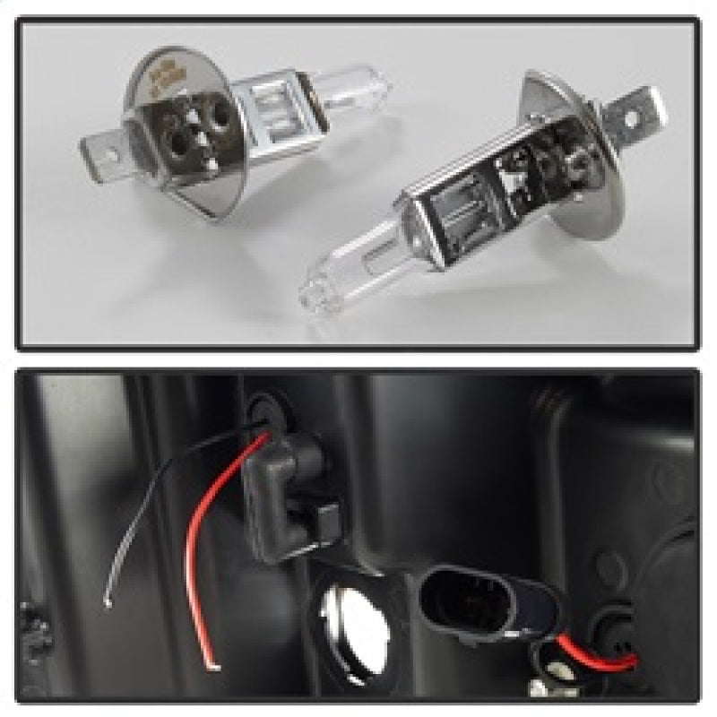 SPYDER 5083609 - SPY5083609 - Spyder Chevy Silverado 1500 07-13 Version 3 Projector Headlights - Black PRO-YD-CS07V3-LBDRL-BK - Shipped in Europe - Tuningsupply.com