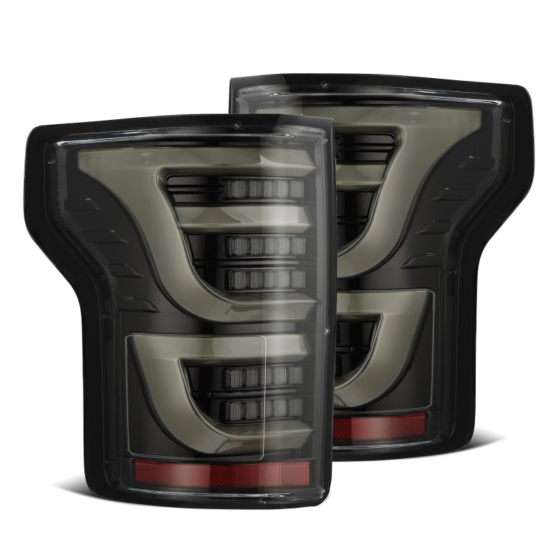 AlphaRex 652030 - ARX652030 - AlphaRex 15-20 Ford F150 Luxx-Series LED Tail Lights Alpha-Black - Shipped in Europe - Tuningsupply.com