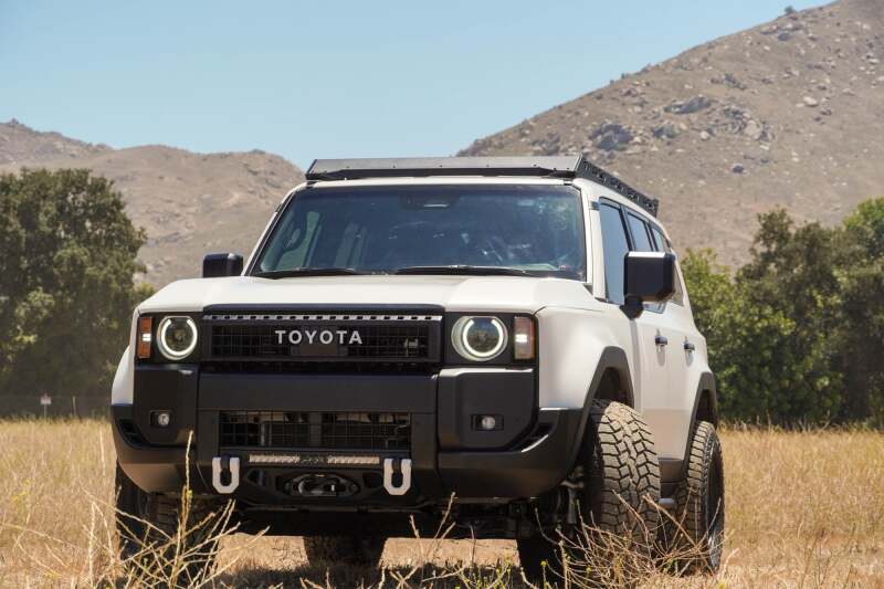DV8 Offroad FBTL4-01 - DVEFBTL4-01 - DV8 Offroad 2024 Toyota Land Cruiser Centric Front Bumper - Shipped in Europe - Tuningsupply.com