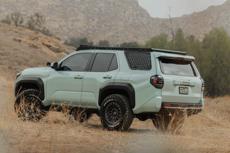 DV8 Offroad RRTF3-02EMD - DVERRTF3-02EMD - DV8 Offroad 25-26 Toyota 4Runner Exterior Window Molle for DV8 Offroad Roof Rack - Driver - Shipped in Europe - Tuningsupply.com
