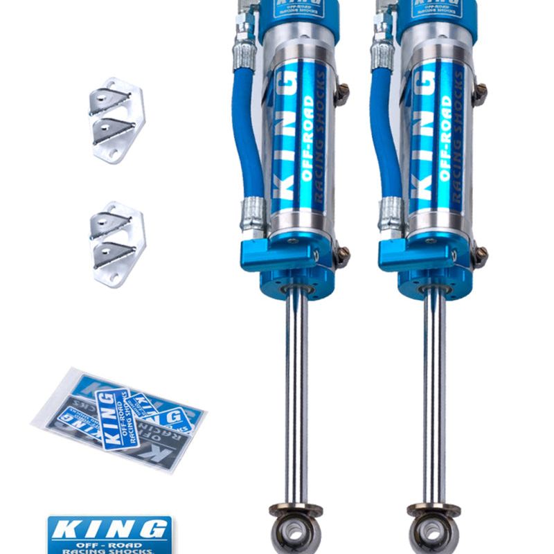 King Shocks 25001-153 - KIN25001-153 - King Shocks 96-04 Toyota Tacoma (6 Lug) Rear 2.5 Dia Piggy Hose Reservoir Shock (Pair) - Shipped in Europe - Tuningsupply.com