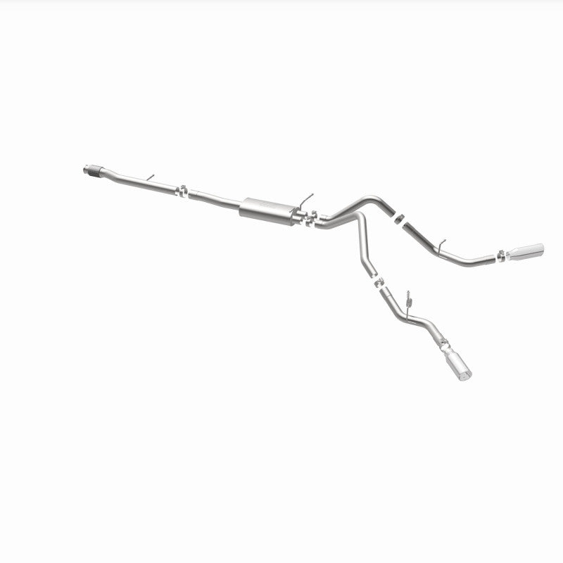 Magnaflow 15269 - MAG15269 - Magnaflow 14 Chev Silverado V8 5.3L CC/EC Cab Dual Split Behind Rear Tires Exit SS Cat Back Perf Exh - Shipped in Europe - Tuningsupply.com