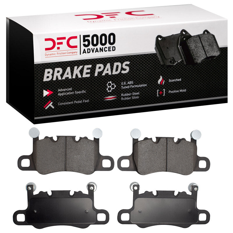 DFC 1551-1740-00 - DFC1551-1740-00 - DFC 15-24 Bentley Continental Rear 5000 Advanced Low Metallic Brake Pads - Shipped in Europe - Tuningsupply.com