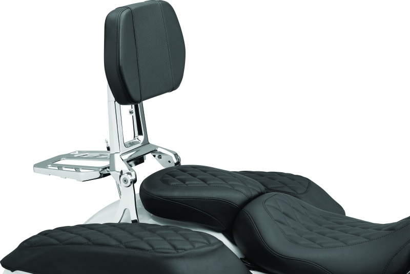 Kuryakyn 5746 - KUR5746 - Kuryakyn Neo Driver & Passenger Backrest Chrome - Shipped in Europe - Tuningsupply.com
